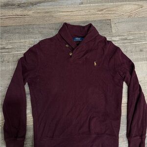 Polo by Ralph Lauren Red Crewneck Sweater